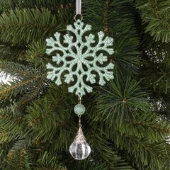 Украшение новогоднее "Снежинка", L6,5 W2 H15 см