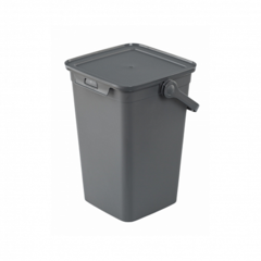 Контейнер для стирального порошка Smart 8.5л серый