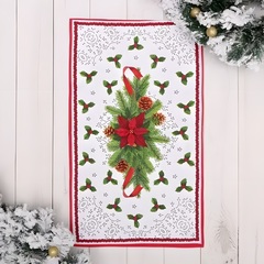 !09 Комплект из 3-х полотенец: Полотенце 35х60 см, 100% хлопок, 160 г/м2, дизайн микс