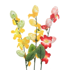 Ветка искусственная "Пасхальная" (3*4), L5 W5 H40 см, 3в.