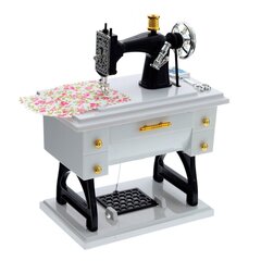 Изделие декоративное "Швейная машинка" (музык.), L16 W10 H20 см
