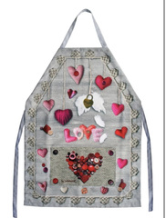 !09 Детский фартук Сердечко любви 44x51 см. ПВХ Gift Home