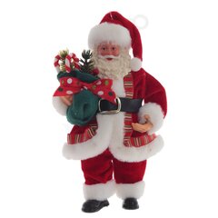 Дед Мороз, L11 W7 H17/18 см