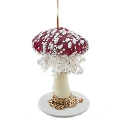 Изделие декоративное подвесное "Гриб", L8 W8 H11,5 см