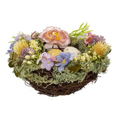 Изделие декоративное "Гнездо пасхальное", L17 W17 H8,5 см