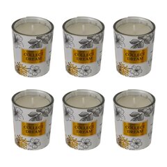 Набор из 6-ти свечей ароматических, L19 W15 H5 см