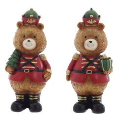 Фигурка декоративная "Медвежонок",  L6 W5,5 H13,5 см, 2в.