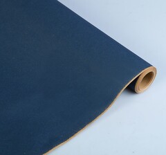 !09 Бумага упаковочная крафт "Тёмно-синяя", 0,7 х 10 м.
