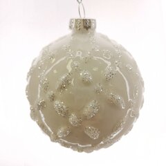 Украшение новогоднее "Шар" , D 8 см, L8 W8 H8 см