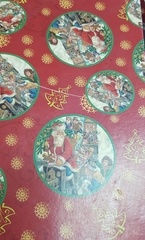 !09 Коробка для подарков "Новогодняя" 18x30x7 см.