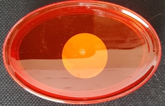 !Мыльница Fresh Code "Волна", красный