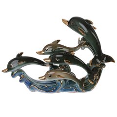 Фигурка декоративная "Дельфины", L17 W7 H11 см