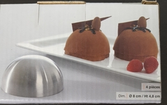 !09 Формочки для выпечки, 4 шт., 8*4,8 см., металл, Франция