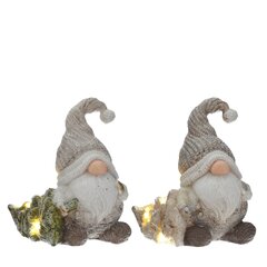 Фигрка декоративная "Гном" с подсветкой (LR44x2,прилаг), L1, L12 W7 H14 см, 2в.