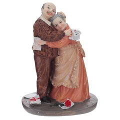 Фигурка декоративная "Бабушка с дедушкой", Д15 Ш11,5 В21 см