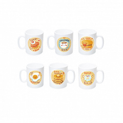 Набор кружек ЭССЕНС БРЭКФАСТ БАДИС 6шт 320мл