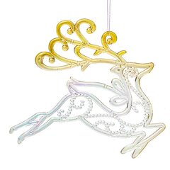 Украшение новогоднее "Олень", L14,5 W0,4 H13 см