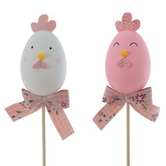 Изделие декоративное (вставка) "Яйцо пасхальное" (блок 12 шт) (4*11), L3,5 W4 H26 см, 2в.