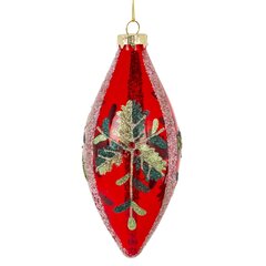 Украшение новогоднее "Капля", L6,5 W6,5 H16 см