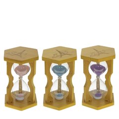 Часы песочные, Д7 Ш7 В12 см, 3в. цена за1 шт.