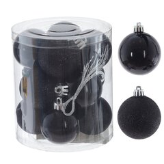 Набор из 12шт Украшение новогоднее "Шар", D 4 см, L9,5 W9,5 H10,5 см