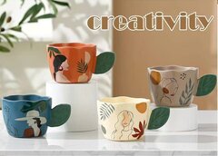 Кружка, L10,5 W10,5 H8 см, дизайн микс