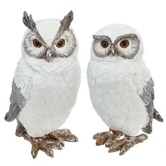 Фигурка декоративная "Сова", L11 W10 H21 см, 2в.