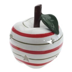 Фигурка декоративная с подсветкой (LR44x2) "Яблоко", L9,, L9 W9 H10,5 см