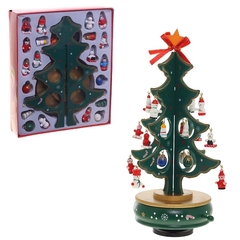 Фигурка декоративная "Ёлка" (муз), L19 W19 H27 см