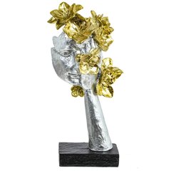 Фигурка декоративная "Лицо", Д18 Ш13 В36 см