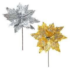 Цветок искусственный "Пуансеттия", L30 W30 H50 см, 2в.