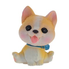 Фигурка декоративная "Собака" с пружинкой, Д4 Ш4 В5,5 см