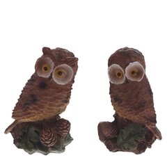 Фигурка декоративная "Сова", Д6,5 Ш5 В9,5 см, 2в.