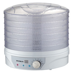 Сушилка для овощей и фруктов Supra DFS-650 500Вт 6под. белый