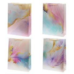 Пакет подарочный XXL (бумага 230г/м2, блок микс12шт), L50 W20 H70 см, 4в.