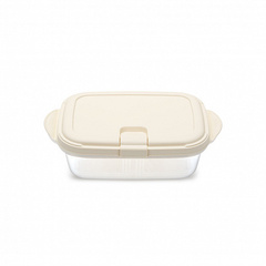 Контейнер для СВЧ Push 0.4л слоновая кость