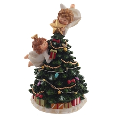 Фигурка декоративная с подсветкой "Елочка", L9 W8,5 H14 см (3 x LR44.)