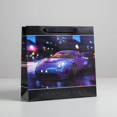 !Пакет ламинированный 2 штуки квадратный Stay Fast, 30 × 30 × 12 см