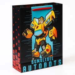 !09 Пакет подарочный "AUTOBOTS", Трансформеры, 31х40х11,5 см.