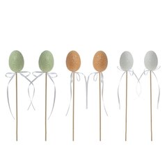 Набор из 6-ти изделий декоративных (вставка) "Яйцо" (4*6), L17 W4 H27 см