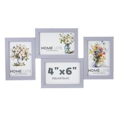 Фоторамка-панно для 4-х фото, L43 W2 H23,5 см