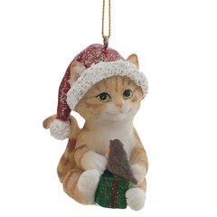 Фигурка декоративная подвесная "Котёнок", L4 W4,5 H7 см