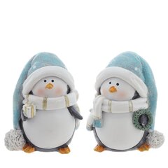 Фигурка декоративная "Пингвин",  L5 W5 H6,5 см, 2в.