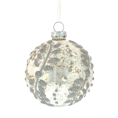 Украшение новогоднее Шар "Омела", D 8 см, L8 W8 H10 см