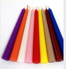 !НАБОР 3 ШТУКИ - Свеча " Кононическая" 240 мл. , синяя