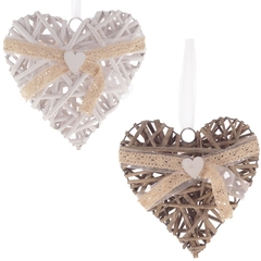 Изделие декоративное "Сердце", L20 W5 H20 см, 2в.
