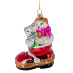 Украшение новогоднее "Котики", L9 W6 H12 см