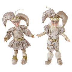 Игрушка набивная подвесная "Эльф", L13 W5 H26 см, 2в.