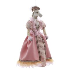 Игрушка набивная подвес "Лошадь", L15 W9 H37/22 см