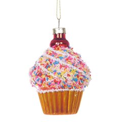 Украшение новогоднее "Пирожное", L6 W6 H10 см